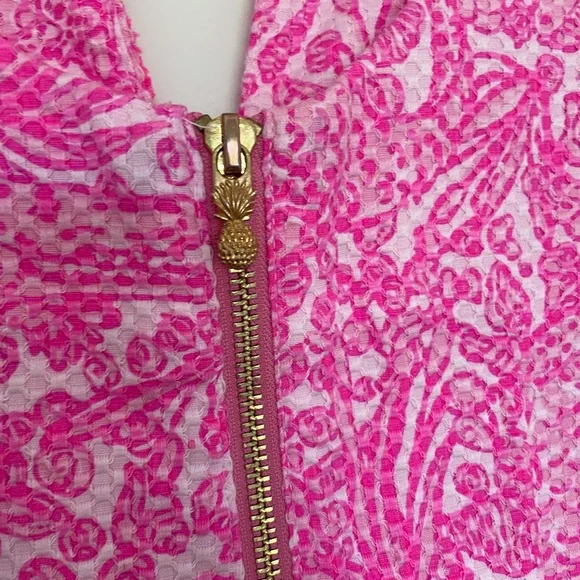 Lily Pulitzer pink Ryder shirt dress size 2 - Picture 5 of 6